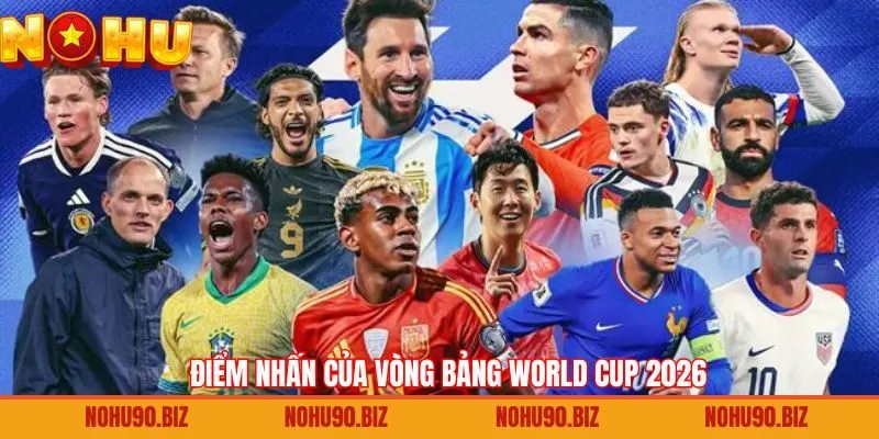 Các khía cạnh nổi bật của tại vòng bảng của giải đấu